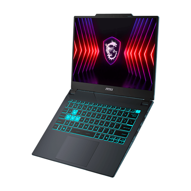 Laptop Gamer MSI Cyborg 14 A13VF-239MX, Intel Core i7-13620H, 16 GB DDR5, SSD 512 GB NVMe, RTX 4060 8 GB, Pantalla 14" FHD 144 Hz, Windows 11 Pro, Teclado en inglés - CYBORG 14 A13VF-239MX