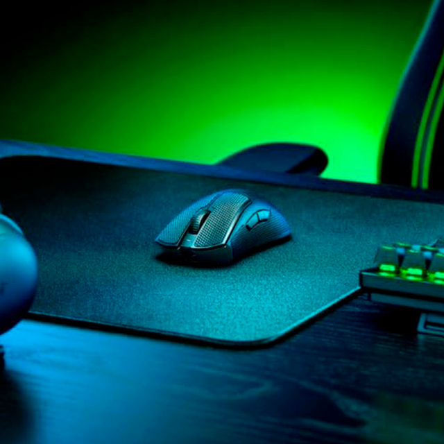 Mouse Gaming Razer DeathAdder V3 Pro, inalámbrico, sensor Focus Pro 30K, ultraligero, negro – DeathAdder V3 Pro