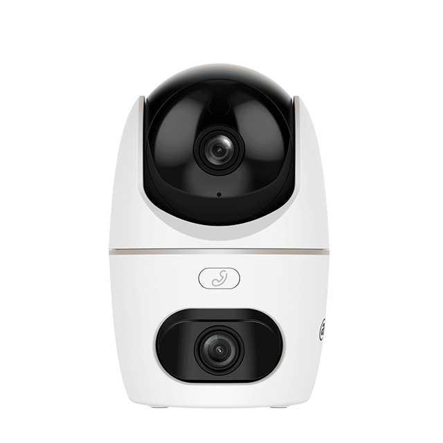 Dahua Cámara de Seguridad IP Smart WiFi PT IR para Interiores, 5 MP, PT, doble luz, Wi-Fi - DH-HPT1539DD-STW-5E2-IL