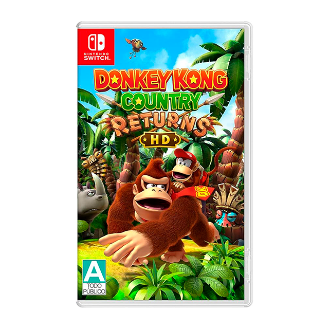 Donkey Kong Country™ Returns HD, Aventura, Remaster en Alta Definición, para Nintendo Switch