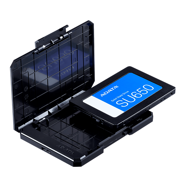 Enclosure Gabinete Externo ADATA EC600, USB 3.2 Gen2, para SSD / HDD 2.5”, Negro – EC600-BCBK