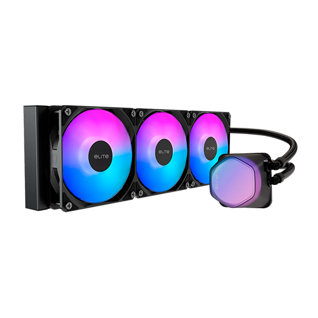 Enfriamiento Líquido Cooler Master Elite Liquid 360, Radiador 360 mm, ARGB – ELW-D36M-A21DA-R1