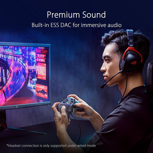 Control Inalámbrico Asus ROG Raikiri Pro, Pantalla OLED, USB-C, PC, Xbox One X/S - GDX300X ROG RAIKIRI PRO/ BK/ WW