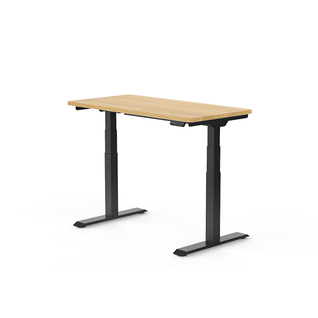 Escritorio Eléctrico Munfrost MoonStone | Base Negra Advanced | 75x150cm | Altura Ajustable | Color Nougat | MFMESC2B + MFC7152N- Exclusivo para venta en linea
