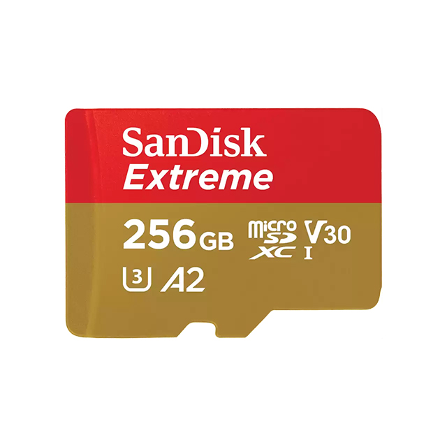 Memoria Micro SDXC SanDisk Extreme 256GB, Clase 10, 190/130 MB/s - SDSQXAV-256G-GN6MA