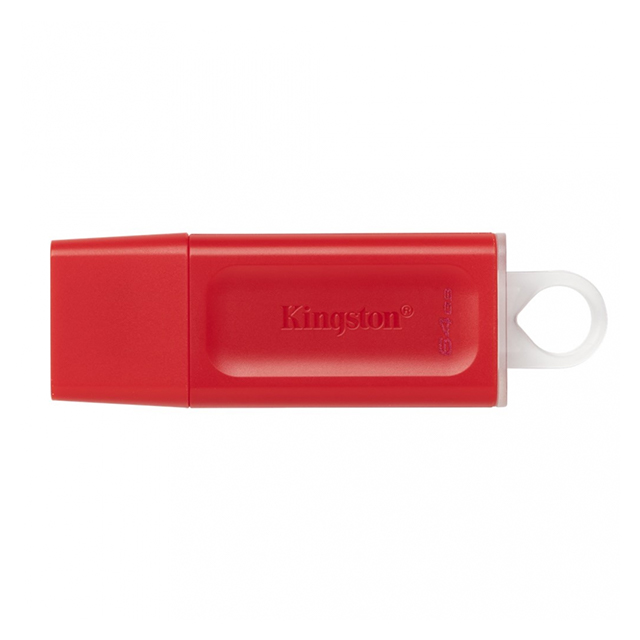 Memoria USB Kingston DataTraveler Exodia 64GB, Roja, USB 3.2 - KC-U2G64-7GR