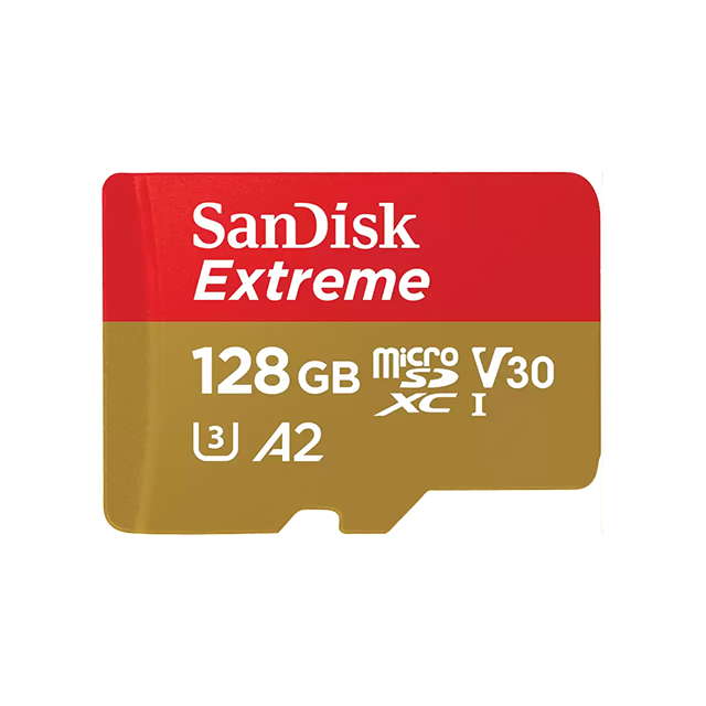 Memoria Micro SDXC SanDisk Extreme 128GB, Clase 10, 190/90 MB/s - SDSQXAA-128G-GN6MA