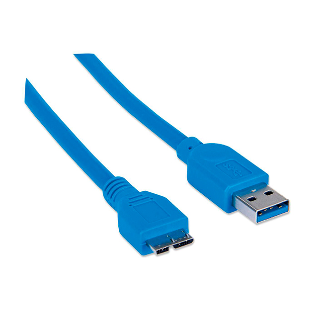 Cable Micro-B Manhattan, USB 3.2, 2m - 325424