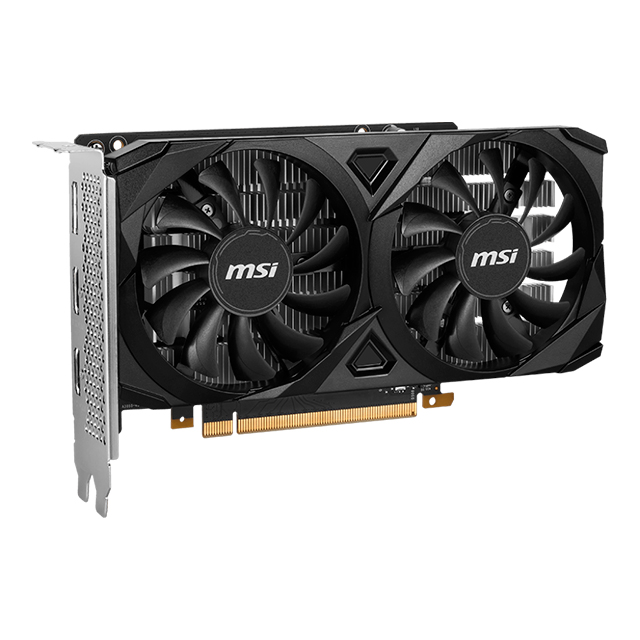 Tarjeta de Video MSI GeForce RTX 3050 Ventus 2X 6G OC, 6GB GDDR6, PCIe 4.0, Dual Fan – 912-V812-076