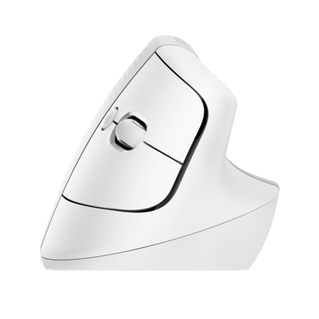 Mouse Logitech Lift | Ergonómico | Inalámbrico | Blanco | 6 Botones - 910-006469