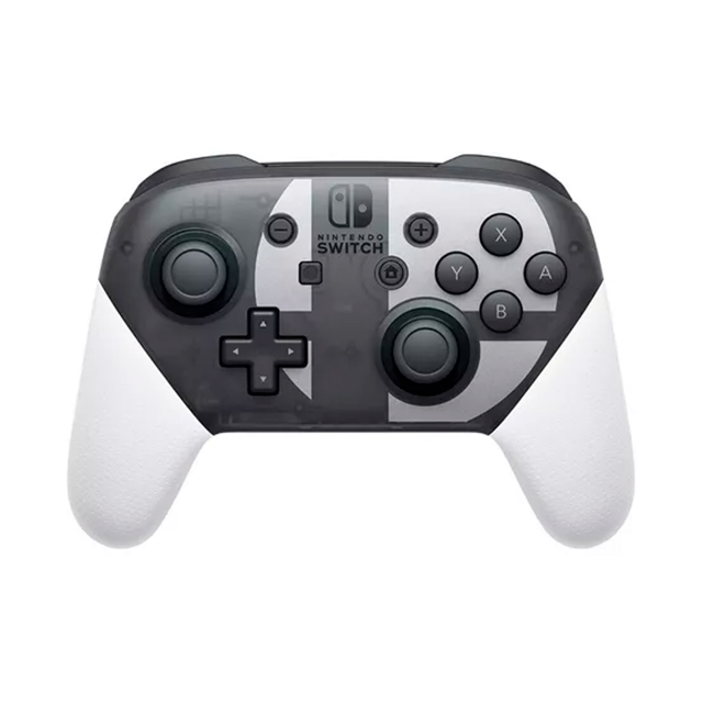 Nintendo Switch Pro Controller, Super Smash Bros Ultimate Edition Negro/Blanco - 2513466