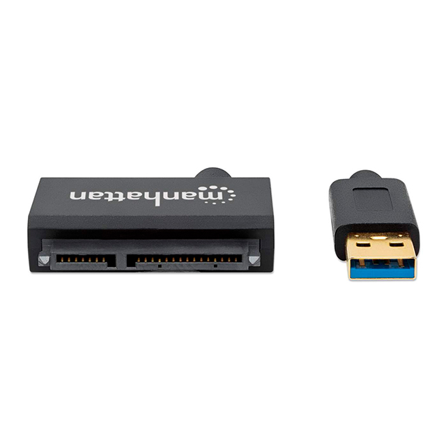 Adaptador Manhattan SuperSpeed USB a SATA, USB 3.0 a SATA 2.5", USB 3.2 Gen 1 - 130424