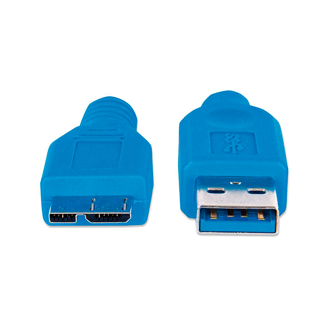 Cable Micro-B Manhattan, USB 3.2, 2m - 325424
