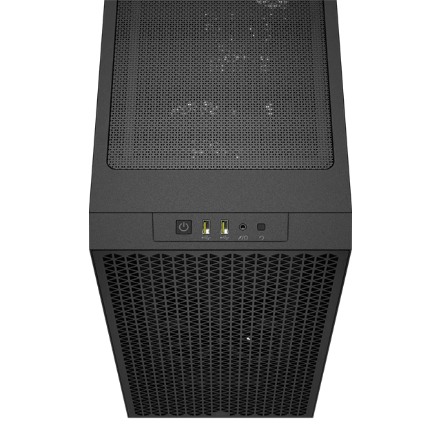 Gabinete Corsair 3000D Airflow | Negro | Cristal Templado | 2 Ventiladores SP120 ELITE | ATX - CC-9011251-WW 