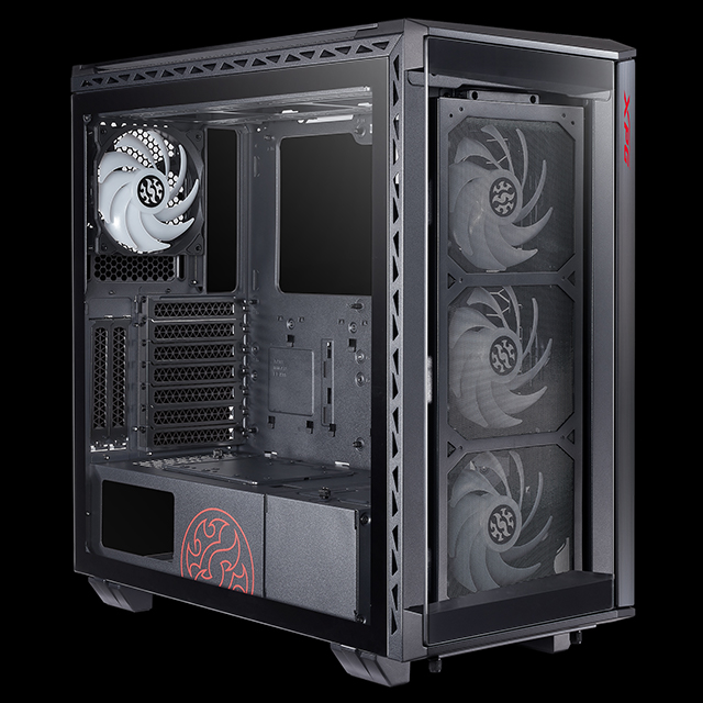 Gabinete XPG Battlecruiser | Blanco | E-ATX | 4 Ventiladores | Cristal Templado - BATTLECRUISER-WHCWW