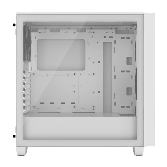 Gabinete Corsair 3000D Airflow | Blanco | Cristal Templado | 2 Ventiladores SP120 ELITE | ATX - CC-9011252-WW