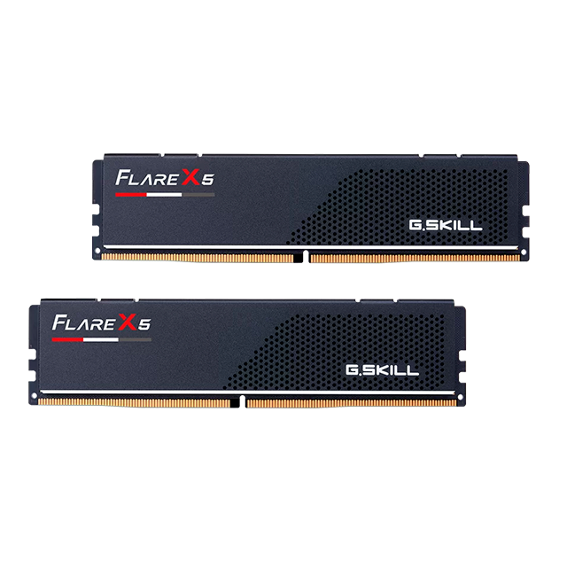 Memoria RAM G.SKILL Flare X5 DDR5 64GB (2x32GB) 6000MHz CL30, AMD EXPO, U-DIMM, Negro, 4518 - F5-6000J3040G32GX2-FX5