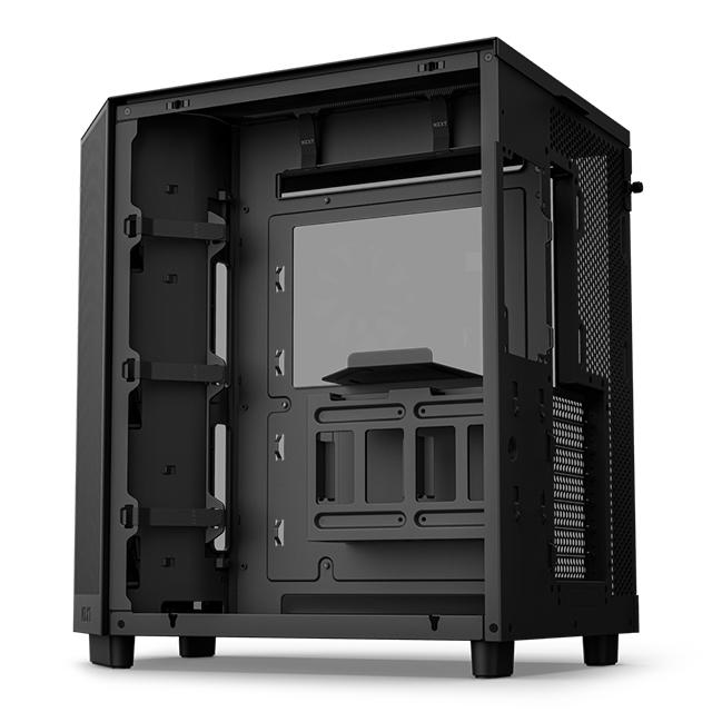 Gabinete NZXT H6 Flow RGB Negro, ATX, Cristal Templado, 3 Ventiladores RGB - CC-H61FB-R1