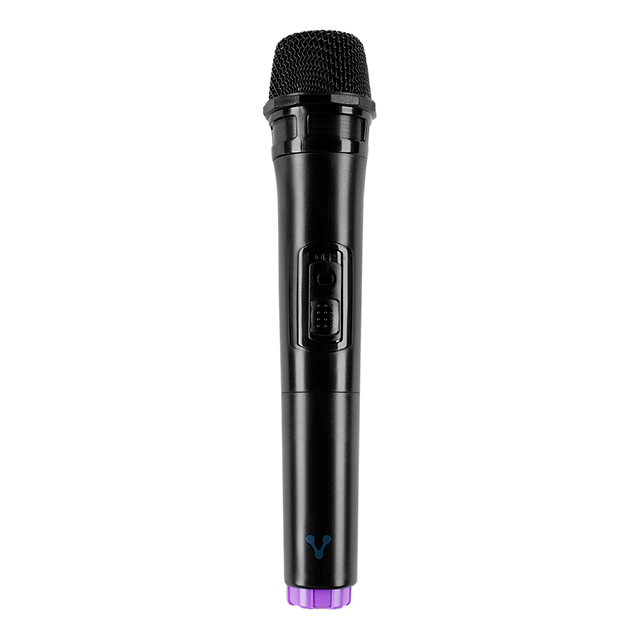 Bocina Karaoke Vorago KSP-455, Negro, 6.5", Bluetooth, 1 Micrófono Inalámbrico, 40w, RGB - KSP-455