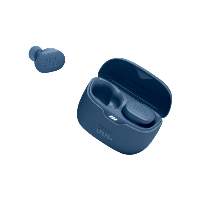 Audifonos JBL Tune Buds Azules, Bluetooth 5.3, Cancelación de Ruido, 48 Horas, 4 Micrófonos, Resistente a Agua y Polvo IP54 - JBLTBUDSBLUAM 