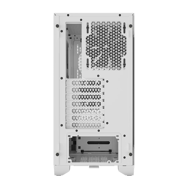 Gabinete Corsair 3000D Airflow | Blanco | Cristal Templado | 2 Ventiladores SP120 ELITE | ATX - CC-9011252-WW