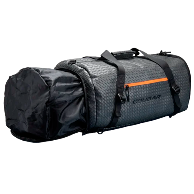 Maleta de Viaje COUGAR Forerunner 3 en 1, 38 L, Mochila / Duffel / Correa para Maleta, Poliéster Resistente al Agua, Negro – 3MFORNXB.0001