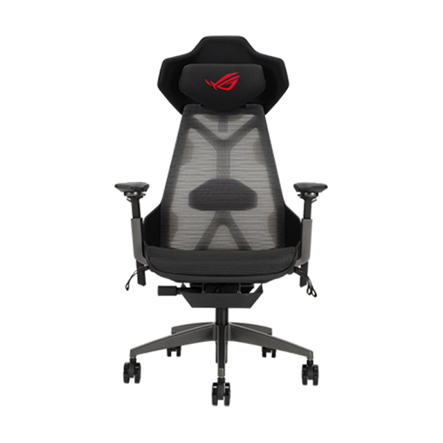 Silla Gamer Asus ROG Destrier Ergo Gaming Chair, Soporta 150 KG, Ajuste perfecto, Design Award 2022 - SL400 Rog Destrier