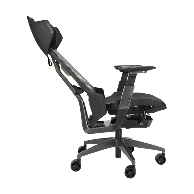 Silla Gamer Asus ROG Destrier Ergo Gaming Chair, Soporta 150 KG, Ajuste perfecto, Design Award 2022 - SL400 Rog Destrier