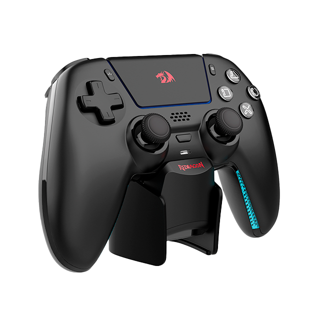 Control Inalámbrico Redragon Wargrip G831 para PS5 y PC, Hall Effect, Base de Carga, Touchpad, Giroscopio, Vibración – G831