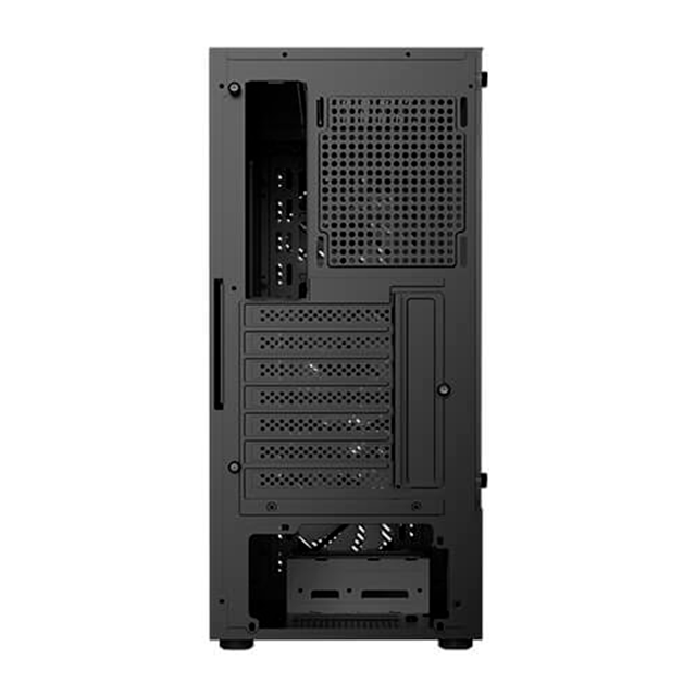 Gabinete Antec AX20 Elite, Mid-Tower ATX, 4 Ventiladores RGB, Vidrio Templado, Soporta ATX/Micro-ATX/Mini-ITX, Negro – 0-761345-10066-3