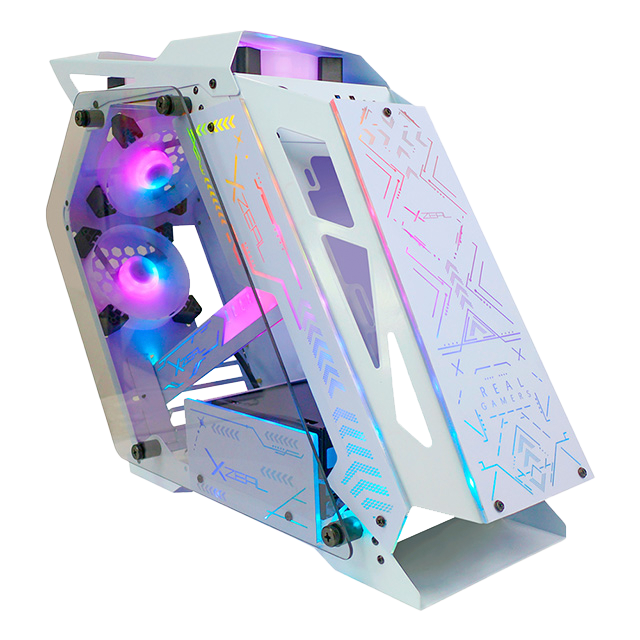 PC Gamer Decepticore White | AMD Ryzen 7 5700G | Nvidia RTX 4060 8GB | RAM 16GB DDR4 3200Mhz | 1TB M.2 | 4 Ventiladores RGB
