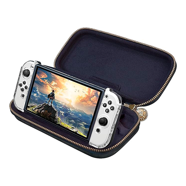 Estuche de Viaje para Nintendo Switch Edicion Zelda Hyrule Crest, Resistente, estuches para juegos adicionales