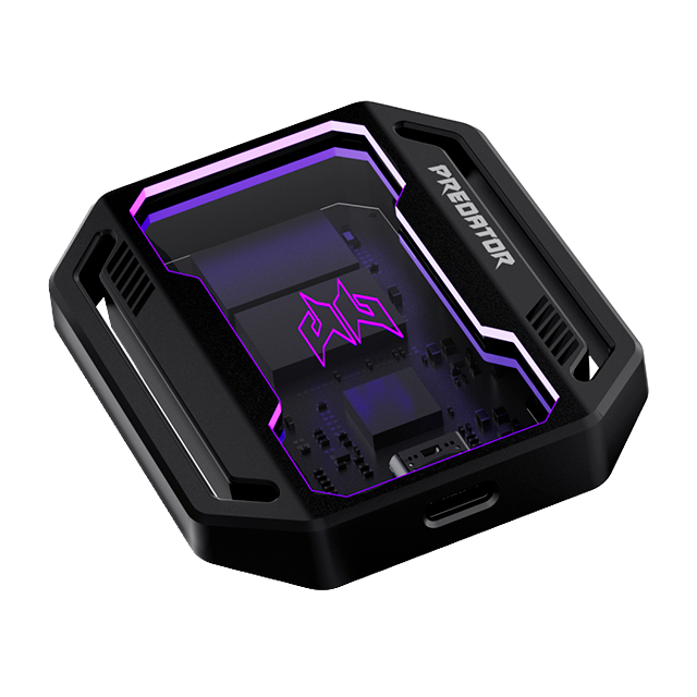 Unidad de Estado SSD Externo Predator GP30 1TB, USB-C, USB 3.2 Gen 2x2, hasta 2000/2000 MB/s, RGB, negro – BL.9BWWR.125