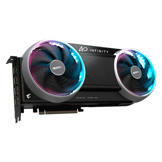 Tarjeta de Video GIGABYTE AORUS GeForce RTX 5080 INFINITY 16G, 16 GB GDDR7, PCIe 5.0, 256-bit, 2805 MHz, RGB Halo – GV-N5080AORUS IF-16GD