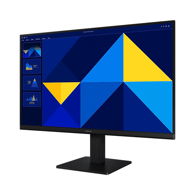 Monitor Samsung Essential S3 S30GD, 24", FHD 1920×1080, IPS, 100 Hz, HDMI, D-Sub, negro – LS24D300GALXZX