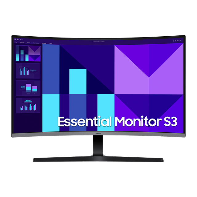 Monitor Samsung S39GD 32", FHD 1920×1080, VA, Curvo, 100 Hz, HDMI, D-Sub – LS32D390GALXZX