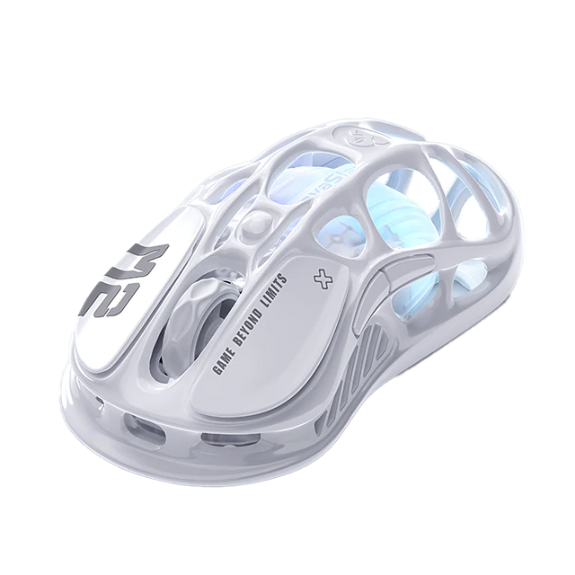 Mouse Gamer Inalámbrico GravaStar Mercury M2, Opaline White – GRAVASTAR M2_WHITE