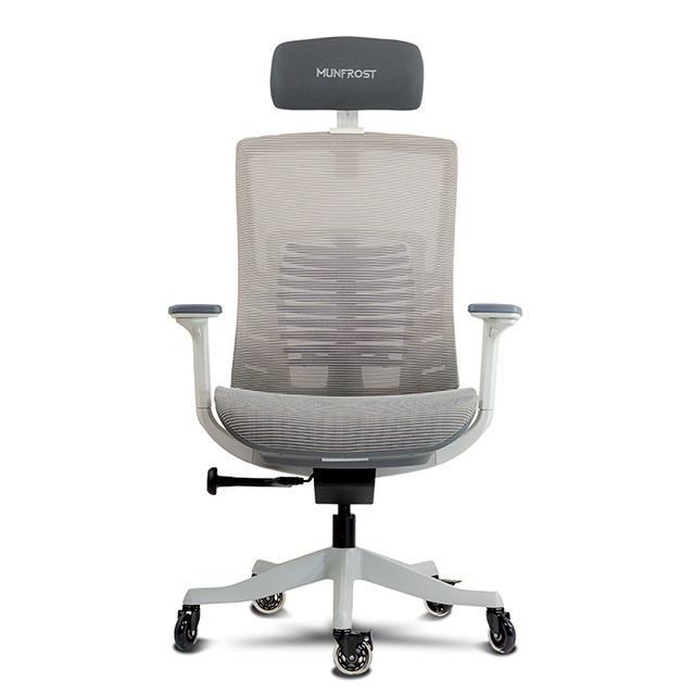 Silla Gamer Munfrost NASH, Blanco, Soporte Lumbar, Brazos 3D, Ruedas Tipo Patín, Hasta 180 kg – MFMSIN1W