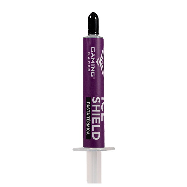 Pasta Térmica Ice Shield NA-0649, Alta Conductividad Térmica, 4g, Jeringa Aplicadora - NA-0649