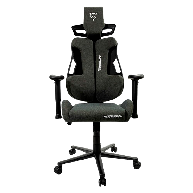 Silla Gamer Ocelot Gaming Scorpio, Tela, Reclinable 170°, Base Metálica, Negro – OST-BLACK SCORPIO