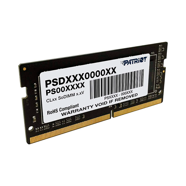 Memoria RAM SO-DIMM Patriot Signature, 16GB, DDR4, 3200MHz – PSD416G32002S