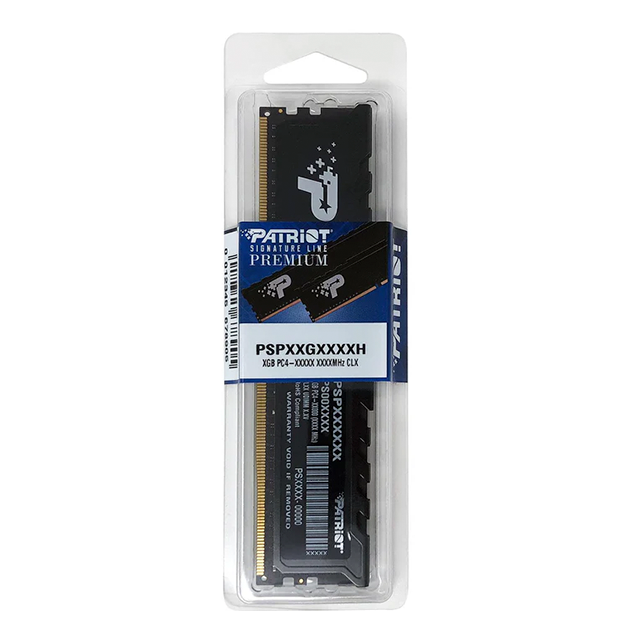 Memoria RAM Patriot Signature Premium, 16GB, DDR4, 3200MHz, CL22, UDIMM, 1.2V – PSP416G3200H1
