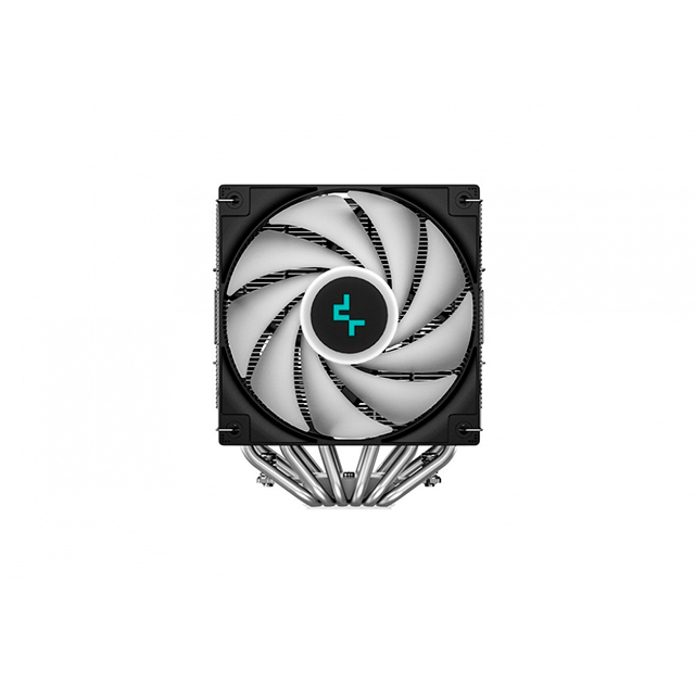 Disipador para CPU DeepCool AG620 Black, Torre Doble de 120 mm, Ventiladores PWM Silenciosos, 6 Heatpipes - R-AG620-BKANMN-G-1