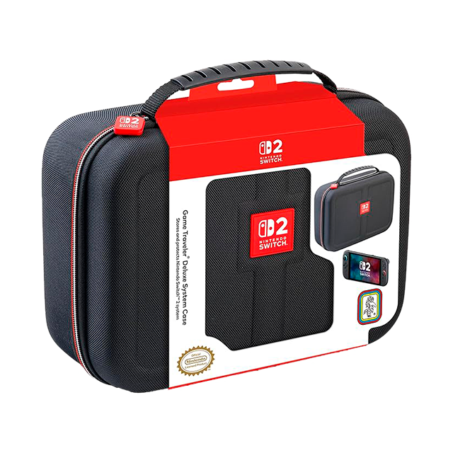 Estuche de Viaje Deluxe RDS, licencia oficial de Nintendo, compatible con Nintendo Switch 2 