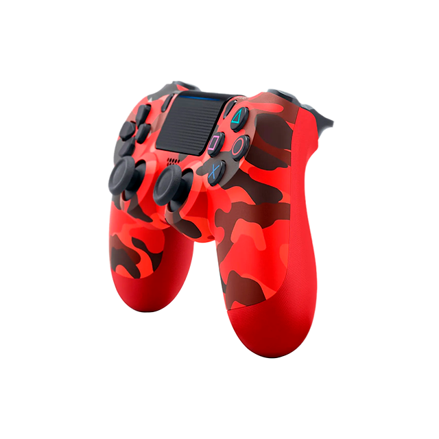 Control Inalámbrico Sony DualShock 4 Camuflaje Rojo, PS4 – Red Camo