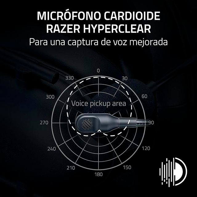 Diadema Gamer Razer BlackShark V2 X para PlayStation, alámbricos, 7.1 virtual, micrófono, 3.5 mm – RZ04-03241000-R3UA