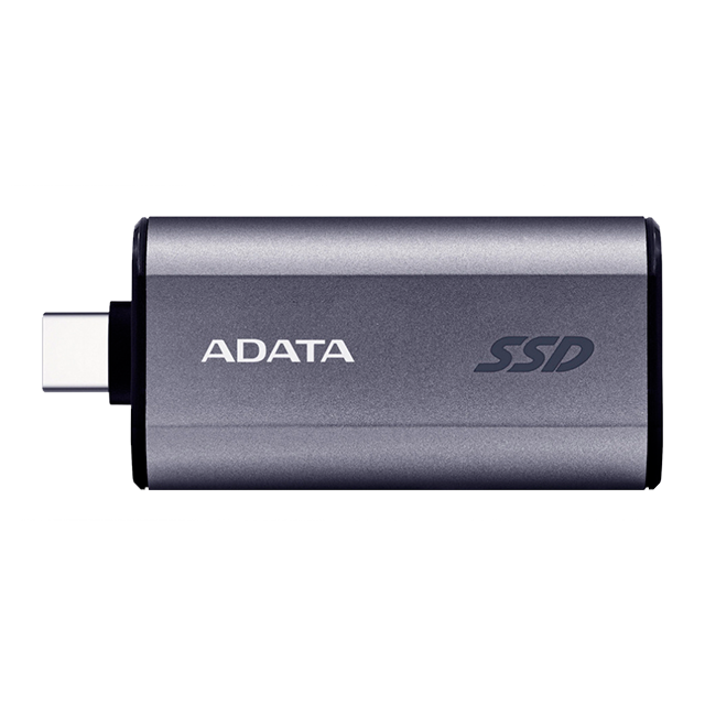Unidad SSD Externo ADATA SC750, 2 TB, USB 3.2 Gen2 Tipo-C, 1050 / 1000 MB/s, Negro Titanio – SC750-2000G-CCBK