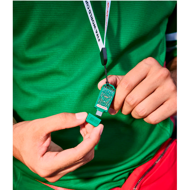 Memoria USB SanDisk 128GB USB-C, Edición México Copa Mundial FIFA 2026, lectura 300 MB/s – SDCZIA-128G-G46G