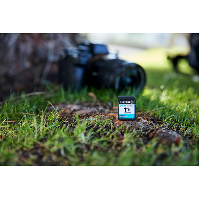 Memoria SDXC Kingston Canvas Go! Plus G4, 1TB, Clase 10, UHS-I, V30, 200 MB/s - SDG4/1TB