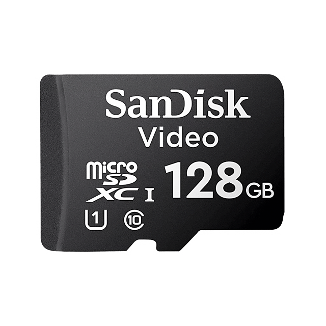 Memoria MicroSD SanDisk High Endurance, 128GB, UHS-I U1, Clase 10, hasta 100 MB/s, para videovigilancia 24/7 – SDSDQAS4-128G-BP